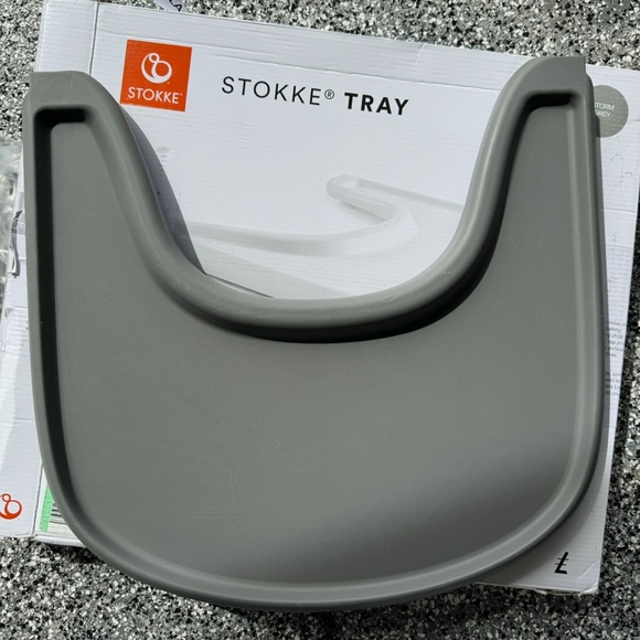 Stokke Tripp Trapp Tray, Storm Grey - Picture 1 of 2